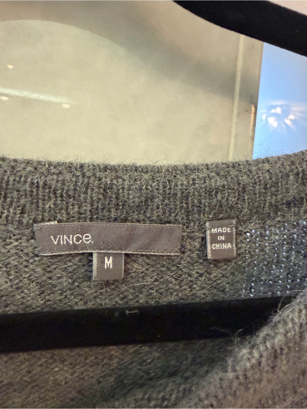 Vince Gray Knit Sleeveless Sweater Vest - Picture 2 of 4